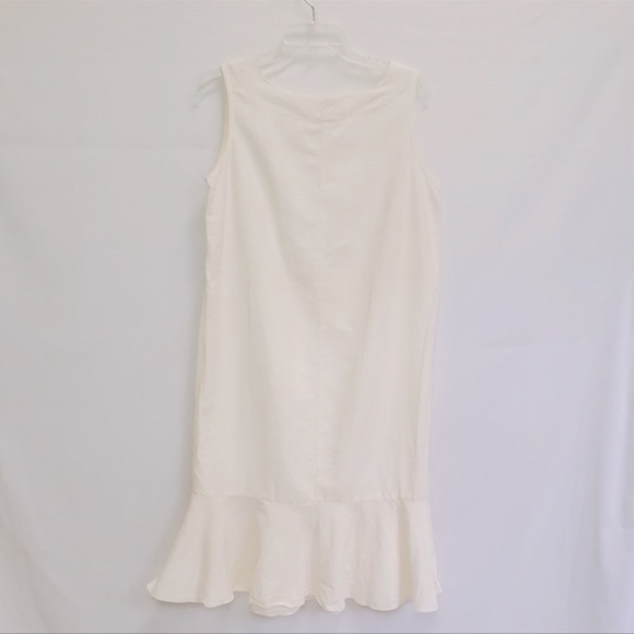 Nina Piccalino vintage sz S/M dress ruffle Cottagecore wedding peasant farmhouse - Picture 9 of 15